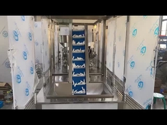 DZA100 Jalur pengisian dan pelabelan jarum suntik otomatis