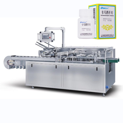 Mesin Cartoning Box Pack Otomatis Penuh Blister Bottle Carton Boxing Machine
