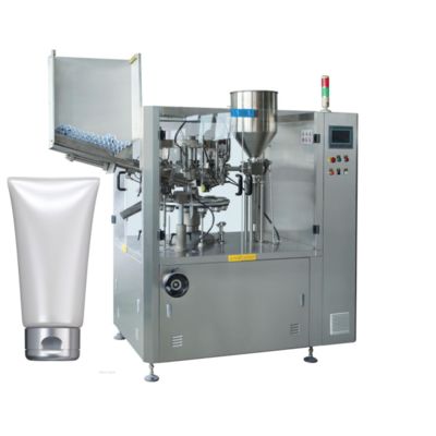 Produsen Rotary Plastic Tube Filling Sealing Printing Machine for Hand Cream Sunscreen Makeup Cream Cosmetic Lotion Paste