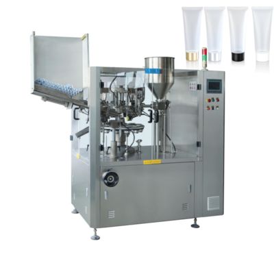 Touch Screen Soft Tube Filling And Sealing Machine Dengan Sistem Pengisian Tabung Otomatis