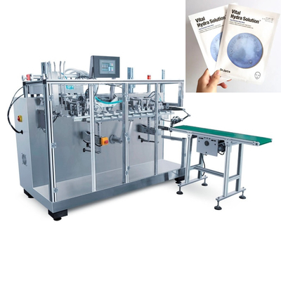 3 Sisi Masker Wajah Non Woven Membuat Mesin Sealing Packing Layar Sentuh