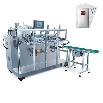 Mesin Pembuat Masker Wajah Kosmetik Non Woven 260mm Sheet Filling Packing