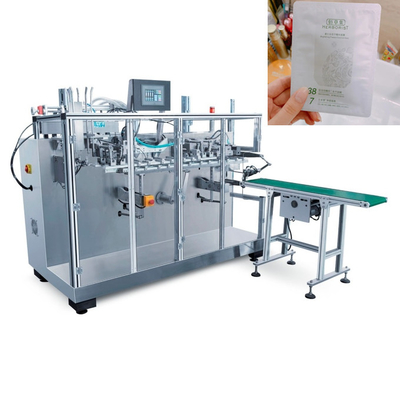 Mesin Pengemasan Masker Wajah Non Woven Kosmetik 3.5Kw 40 Bags / Min