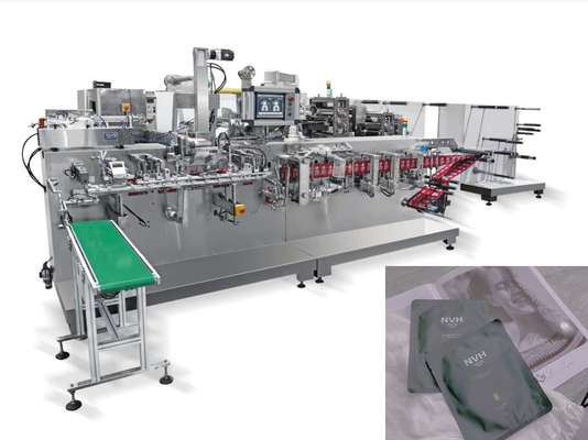 Mini Style Automatic Face Mask Filling Sealing Machine 50packs / Min