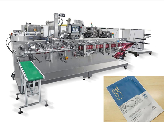Masker Wajah Makan Lipat Sachet Filling Machine 70packs / Min