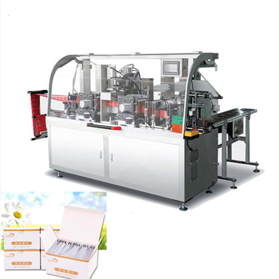 80-120 Bags / Mins Automatic Wet Tissue Making Machine, mesin pengemas tisu degerming