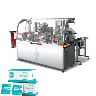 Pembersih Rumah Tangga OPP Film Alkohol Wipes Machine 120bags / Min