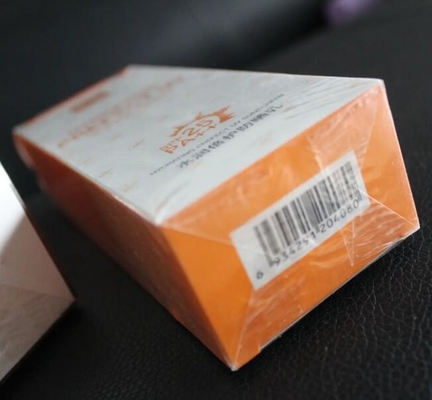 10 pcs / Min BOPP Film Mesin Pembungkus Plastik Susun