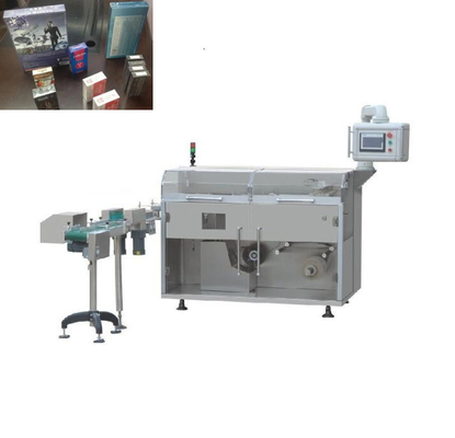 Otomatis Poker Parfum Kondom Sabun Kotak Kosmetik BOPP Film Membran Transparan 3D Packing Cellophane Wrapping Machine