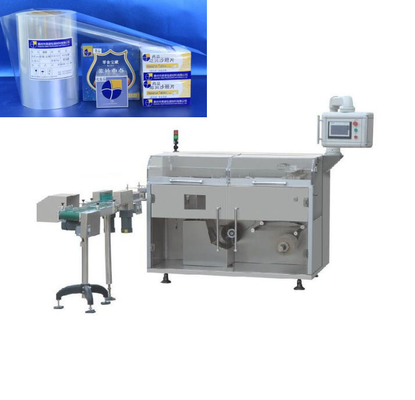 Mesin Kemasan Film Otomatis 304 Sistem Kontrol PLC Penutup Stainless Steel