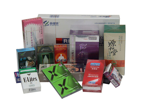 Otomatis Perfume Cosmetic Box Overwrapping Cellophane Film Membungkus Mesin