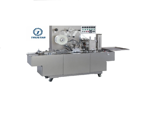 Pneumatic Cellophane Film Wrapping Machine Mesin kemasan tiga dimensi