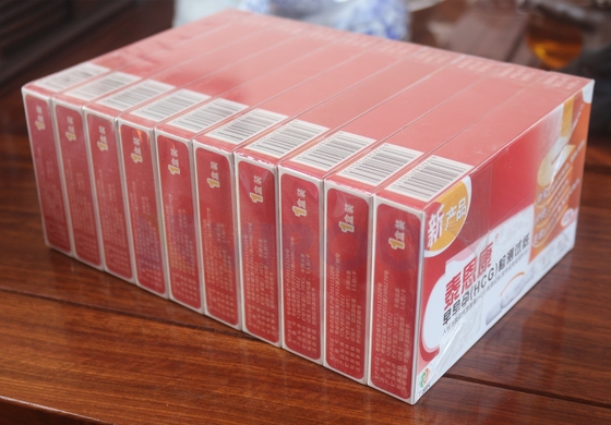 PVC BOPP Film Rokok Mesin Pembungkus Plastik Makan Otomatis