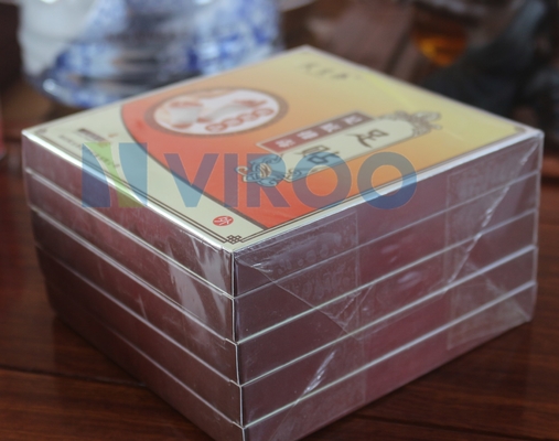 PVC BOPP Film Rokok Mesin Pembungkus Plastik Makan Otomatis