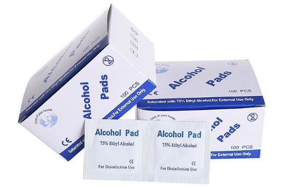 Mesin Pembuat Kapas Tisu Basah Alkohol Kecepatan Cepat Untuk Prep Pad