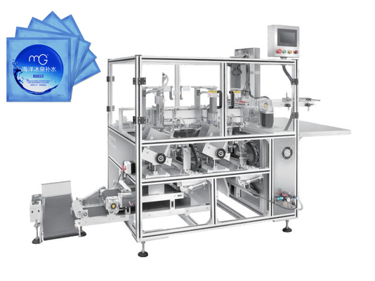 Mesin Lipat Film Masker Wajah Non Woven 1.2KW Semi Otomatis