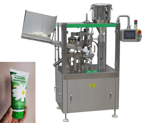 Mesin Penyegel Pengisian Tabung Otomatis Berkecepatan Tinggi Untuk Body Lotion Emulsion Pepaya Cream