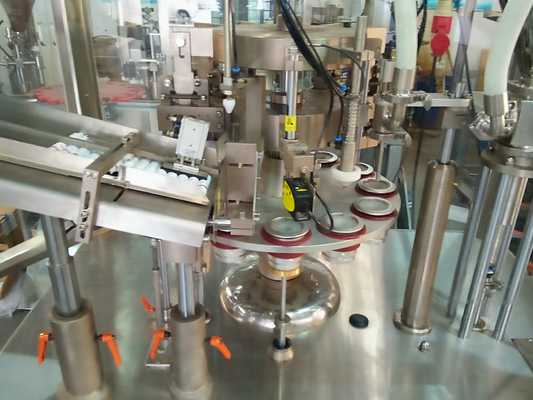 Tabung Pasta Gigi Aluminium Mengisi Dan Mesin Penyegel Plastik 40/Min 200ml
