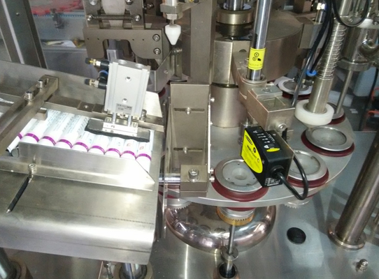 Tabung Pasta Gigi Aluminium Mengisi Dan Mesin Penyegel Plastik 40/Min 200ml