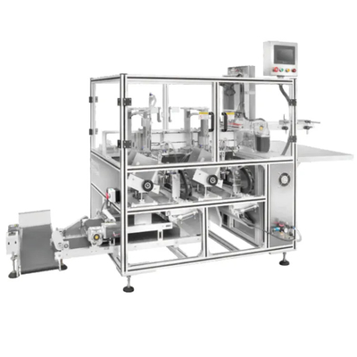 1.2KW Masker Wajah Memotong Mesin Pengemasan Lipat 0.6MPA Nonwoven Otomatis