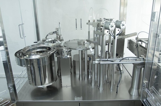 Mesin Penuh dan Penutup Jarum Suntik Prefilled Automatic 1088*858*1800mm