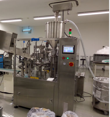 Mesin Pengisi Tabung Plastik Otomatis untuk Salep Krim Pasta Gigi