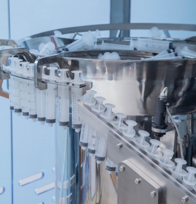 Kontrol Otomatis Penuh Jarum Suntik Prefilled Siemens PLC Untuk Industri Kosmetik Medis
