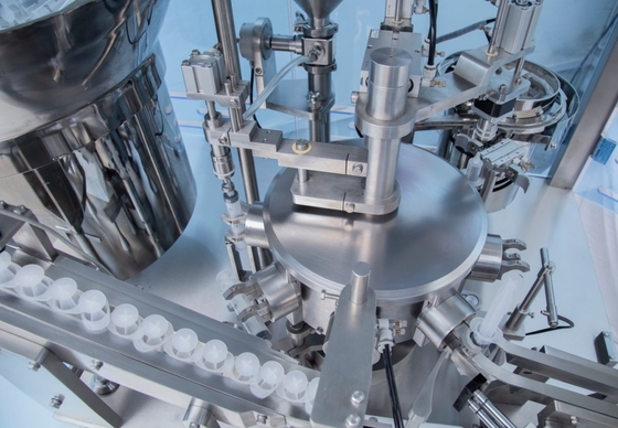 Kontrol Otomatis Penuh Jarum Suntik Prefilled Siemens PLC Untuk Industri Kosmetik Medis