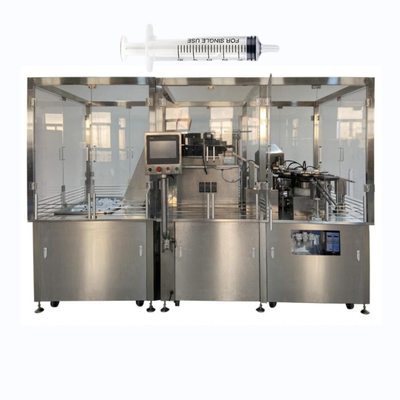 Mesin Penuh Jarum Suntik Prefilled Rotary Automatic Filler Gel Plastic Prefilled