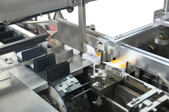 Mesin Penyegelan Karton Lipat Otomatis Mesin Kartoning Mesin Pengemasan Kotak Karton Untuk Jalur Produksi