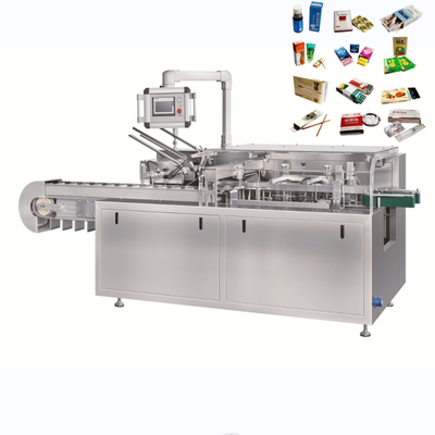 Multifunction Otomatis Ointment Tissue Box Cartoning Mesin Untuk kosmetik Bulb Food Packaging