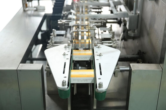 Otomatis Tablet Horisontal Tablet Kapsul Kotak Kotak Mesin Pengemasan Blister Papan Plat Tray Pengemasan Karton Mach