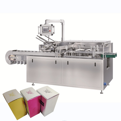 Servo Kecepatan Tinggi Horisontal Karton Multi-Fungsi Otomatis Horisontal Makanan Snack Kantong Granule Cartoning Mesin