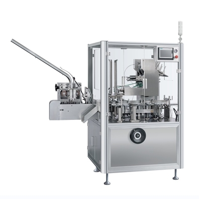 Full Automatic High Speed Vertical Carton Box Packing Makanan Pizza Botol Sabun Sarung Tangan Blister Paper Boxed Cartoning Machi