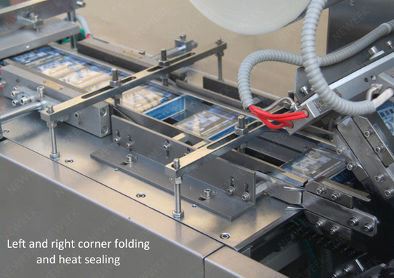 PVC Transparan Film 3D Cellophane Overwrapping Equipment Anti Palsu