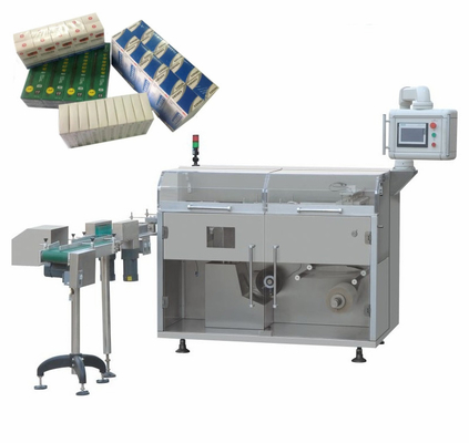 110v Cellophane Film Packaging Machine Mesin Overwrapping Tiga Dimensi