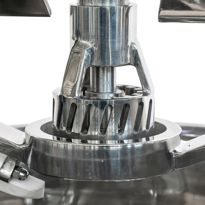 Harga Pabrik Vacuum Emulsifying Homogenizer Hydraulic Lifting Vacuum Emulsifying Homogenizer Mixer Machine