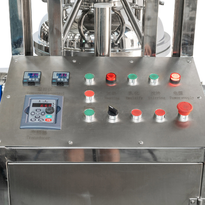 Kualitas tinggi 50 100 200 liter homogenizer lotion krim kosmetik vacuum homogenizing emulsifier mixer