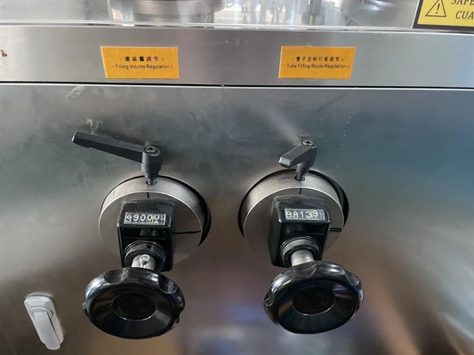 Touch Screen Soft Tube Filling And Sealing Machine Dengan Sistem Pengisian Tabung Otomatis