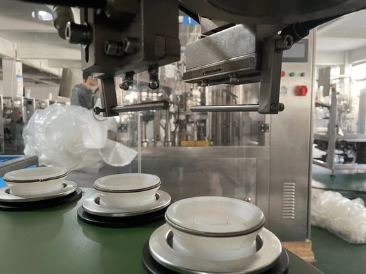Touch Screen Soft Tube Filling And Sealing Machine Dengan Sistem Pengisian Tabung Otomatis