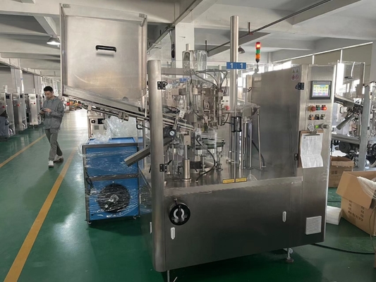 Mesin Penuh Paste Semi Otomatis Dan Penutup Dengan Akurasi ± 1% Dan Sistem Kontrol PLC