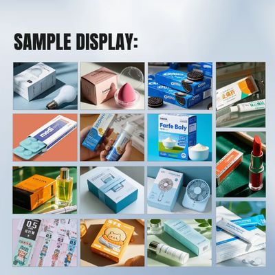 Mesin Cartoning Otomatis untuk Farmasi Makanan Minuman 80 KotakMin