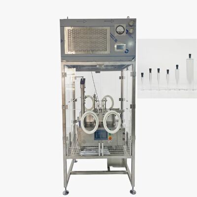 Mesin Pengisi Vial dan Jarum Suntik Pra-isi Desktop dengan Tudung Aliran Laminar