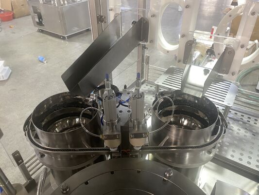 Fully Automatic Collagen Hyaluronic Acid Water Light Needle Pre-Filled Glass Syringe Vacuum Filling and Stoppering Machine