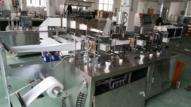 Alkohol berkualitas tinggi Pad basah tisu membuat peralatan dengan CE