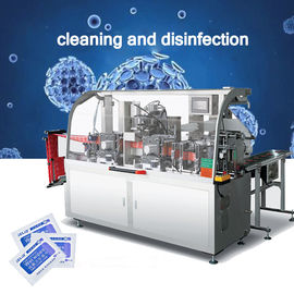 Alkohol Pad BOPP Film Wet Wipes Machine, mesin pengemas tisu bacteriostasisi