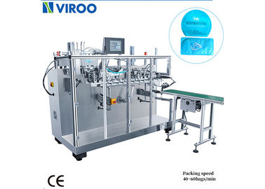 Mesin Pengisian Dan Pengemasan Masker Wajah 380V 50 / 60Hz Horizontal