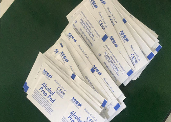 60-120bags / min Mesin Pengemasan Pad Alkohol 0.6-1.0MPa