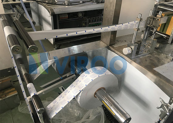 Mesin Pengemas Tisu Basah 220v / 380v Horizontal Four Side Sealing mesin pengemas tisu basah