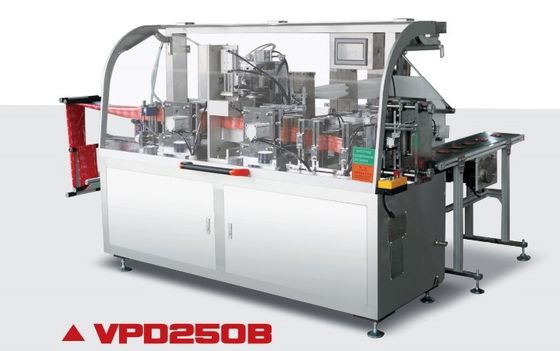 Lensa Otomatis OPP Wipes Packing Machine Pembersih Layar Telepon Tisu
